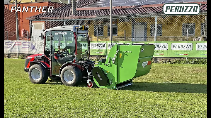 Flail Collection Mower for Sport Turf Maintenance PERUZZO  /  Trincia per superfici Sportive PERUZZO