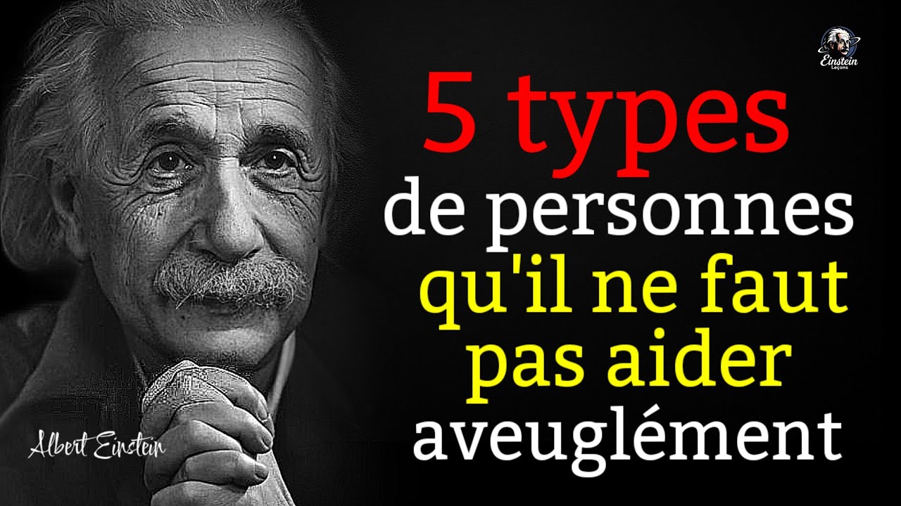 Einstein : Ces 5 profils à éviter absolument