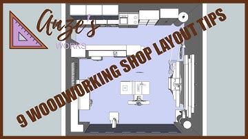 🛠️ 9 Must-Know Woodworking Shop Layout Tips | Ultimate 2025 Guide 🌳#3dwoodworking #diyprojects