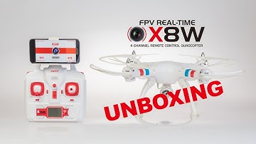 Syma X8W Unboxing