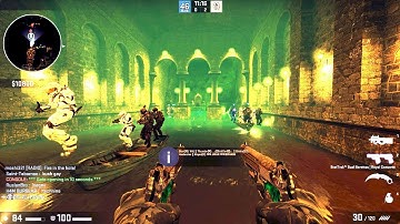 CSGO - Zombie Escape Mod Gameplay on Journey_p4 map