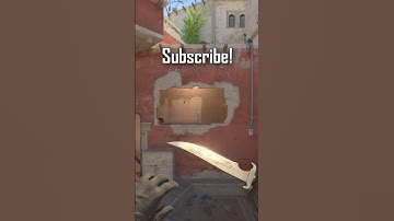 An Instant Mirage Window Smoke in CS2! (Spawn 6)