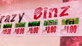 OUR KRAZY BINZ EXPERIENCED in REGINA