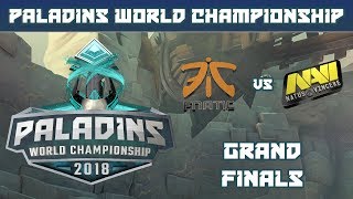 Paladins World Championship 2018: Grand Finals - FNATIC vs. Natus Vincere