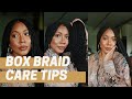 Box Braid Care Tips + Dipping Ends | Faceovermatter