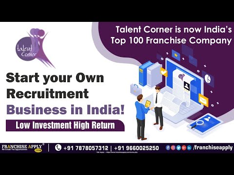 HR Recruitment Business | Talent Corner | Franchise Apply | Job Consultancy | Business Idea