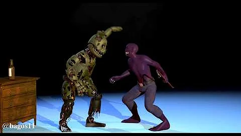Springtrap vs Michael Afton