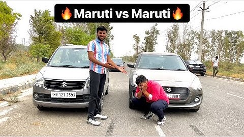 DragRace Maruti Swift Vs WagnoR😂🔥@YagyaSharma