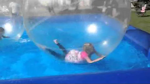 McKenzie in the Wow Ball at Ledgefest