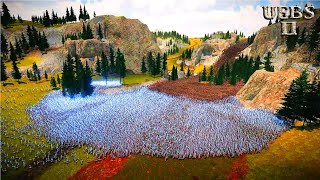 2,600,000 JEDI LAY SIEGE TO KHORNE'S HIGHLAND | Ultimate Epic Battle Simulator 2 | UEBS 2