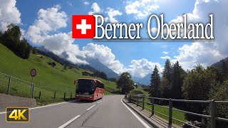 Berner Oberland, Switzerland 🇨🇭 Driving from Frutigen to Adelboden