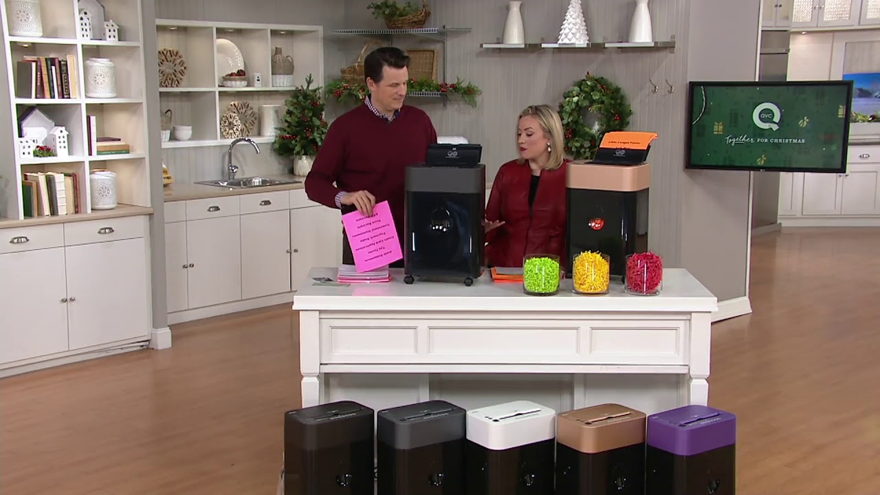 Royal 8-sheet Micro-Cut Paper Shredder with 80-sheet Auto-Feed Tray on QVC