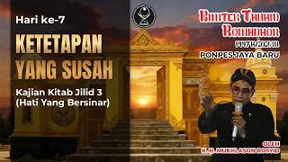   Kh Mukhlason Rosyid Bimtek Ramadhan 2026 jilid 3 Ketetapan Yang Susah
