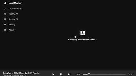 Music Recommendation System Application