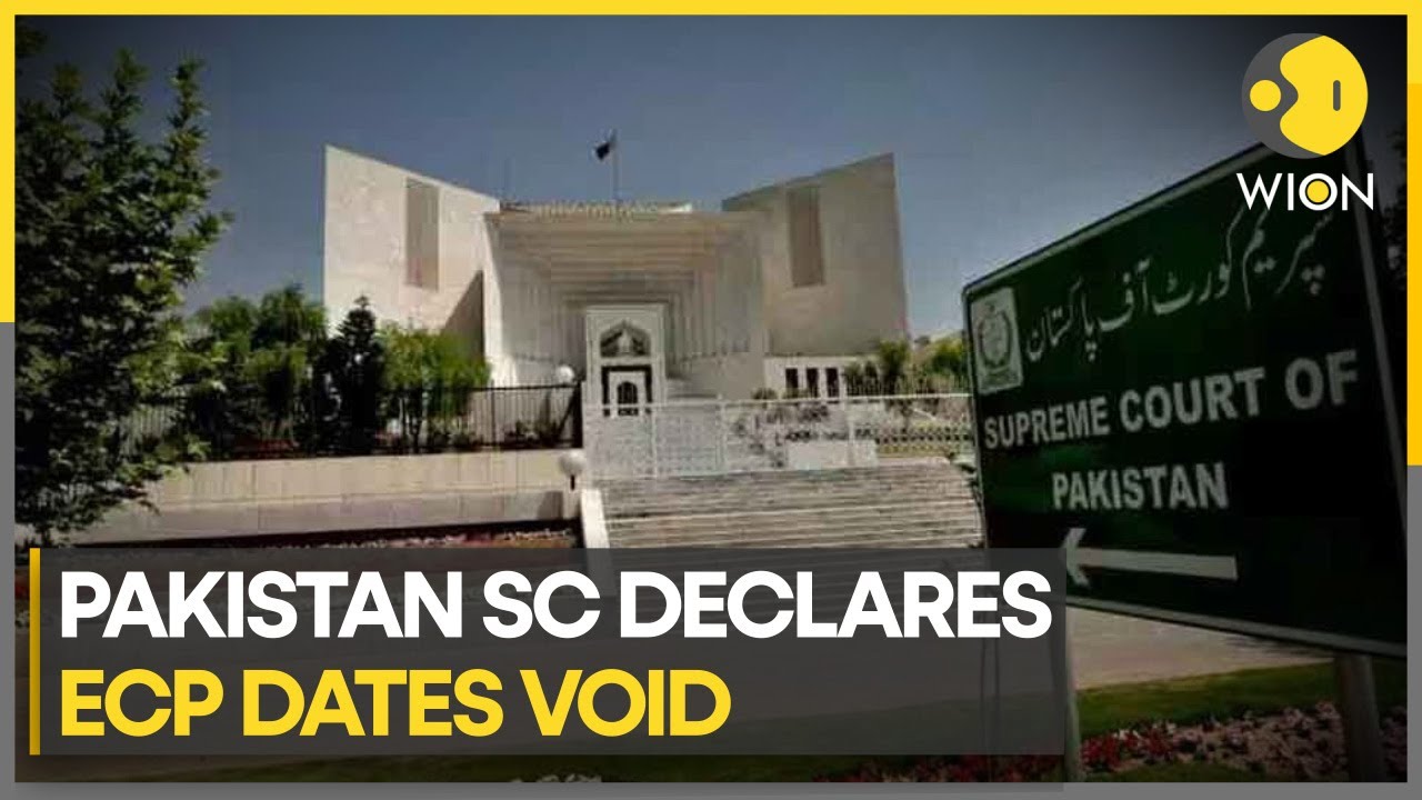 Pakistan Supreme Court: ECP’s decision to postpone Punjab elections ‘unconstitutional’ | WION