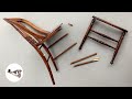 How to Repair and Restore an Antique Chair | Furniture Restoration by Fixing Furniture