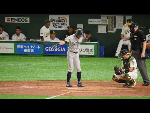 2019.3.21 シアトル・マリナーズ イチロー 第1打席（ICHIRO SUZUKI ）