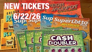 Brand New June 2026 Tickets‼️California Lottery Scratchers🤞🍀🍀🍀