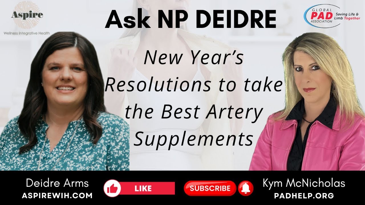Ask NP Deidre: My Go-To Supplements for Artery & Vascular Health  VIRTUAL