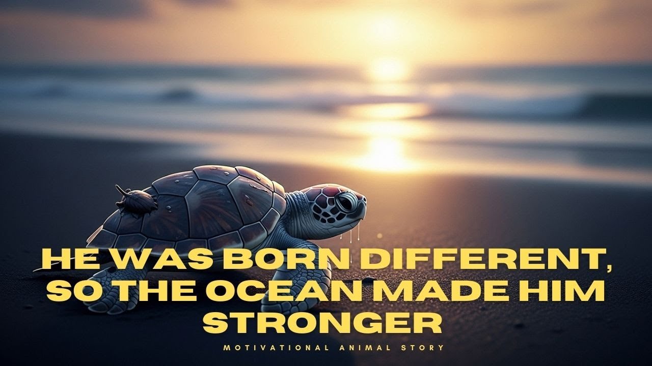Он родился не таким, как все, поэтому океан сделал его сильнее | Мотивационная история о животных