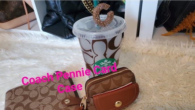 Coach Pennie Card Case  What Fits Inside 