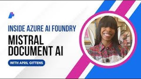 4 Mistral Document AI in Azure AI Foundry