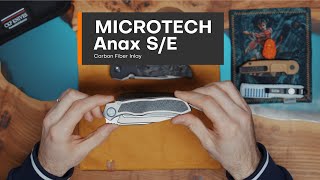 видео: Microtech Anax титаново-карбоновая хотелка или опциональный нож картинка: Microtech Anax титаново-карбоновая хотелка или опциональный нож
