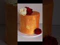 Decorate with me :: Gold Cake :: Pastry Pleasures