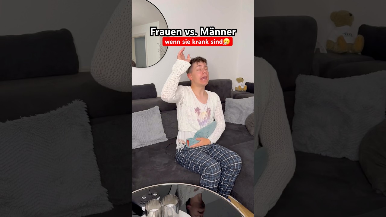 Frauen vs. Männer - wenn sie krank sind🤧 itsofficialmarco