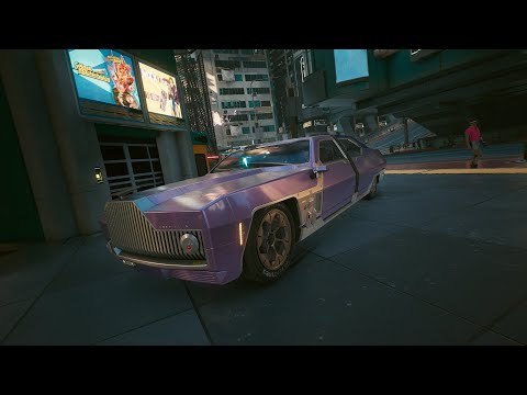 Cyberpunk 2077 CHEVILLON THRAX 388 JEFFERSON Violet GTX1050Ti