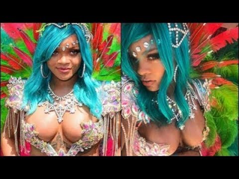 Video: L'abito Sexy Di Rihanna Al Carnevale Delle Barbados