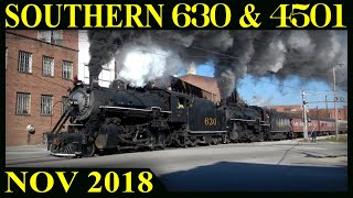 Southern 630 & 4501: Armistice Day Doubleheader