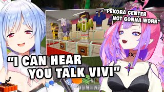 Vivi Reaction When She Realizes Pekora Can Heard EVERYTHING! 😂