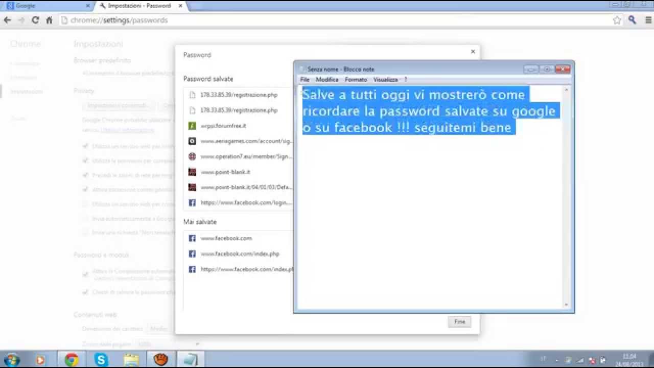 trovare password di facebook iphone