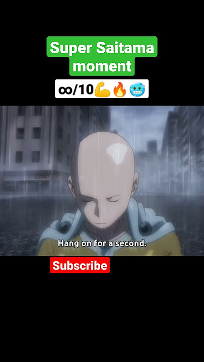 super saitama badass anime moment💪🔥🥶|| goosebump moment🥶 #saitama #anime  #badass
