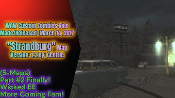 WAW Custom Zombies Solo▐ "Strandburg" Map Part #2 Finally!