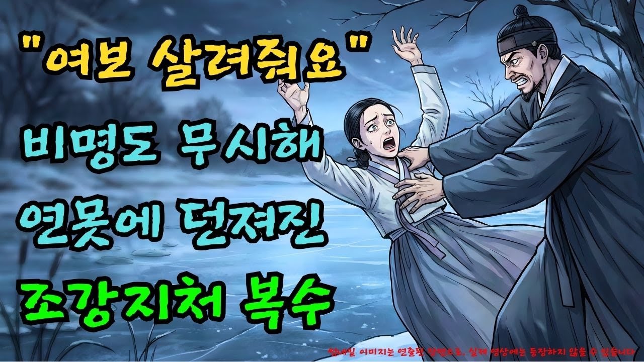 첩에게 빠져 조강지처를 수장시킨 남편의 최후... 그가 유배지에서 피눈물 흘린 이유 |야담·민담·전설·설화·옛날이야기·야사·오디오북
