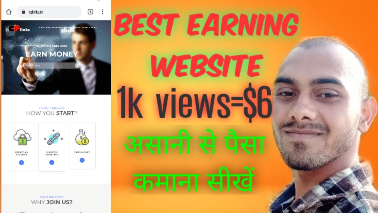 best earning make moneyEarn money from link sharing