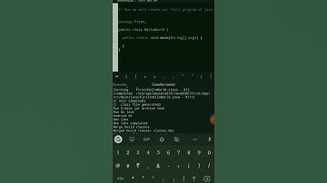First program of Java Programming language