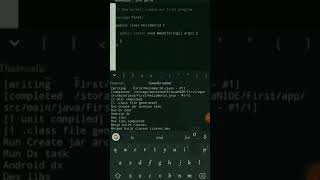 First program of Java Programming language