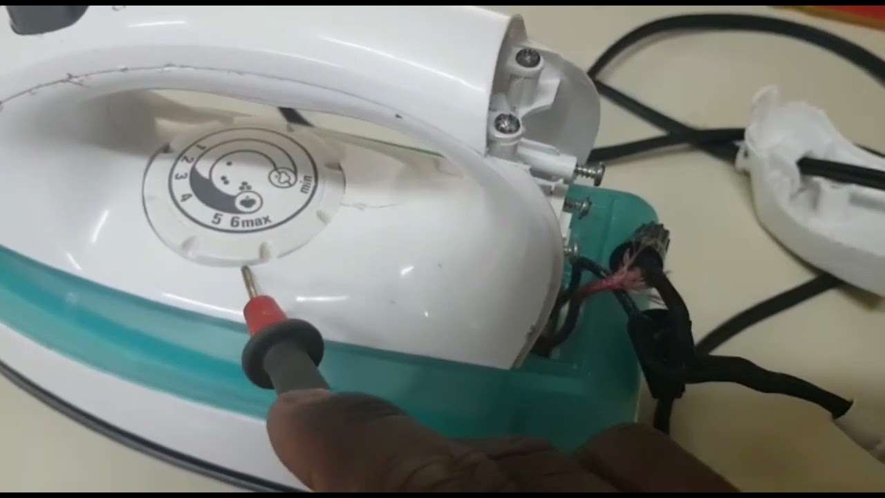 Black and Decker iron: Check and repair a deffective thermostat.