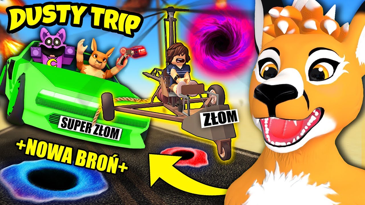 NOWA *POTĘŻNA* BROŃ STRZELAJĄCA CZARNĄ DZIURĄ w DUSTY TRIP! | DUSTY TRIP