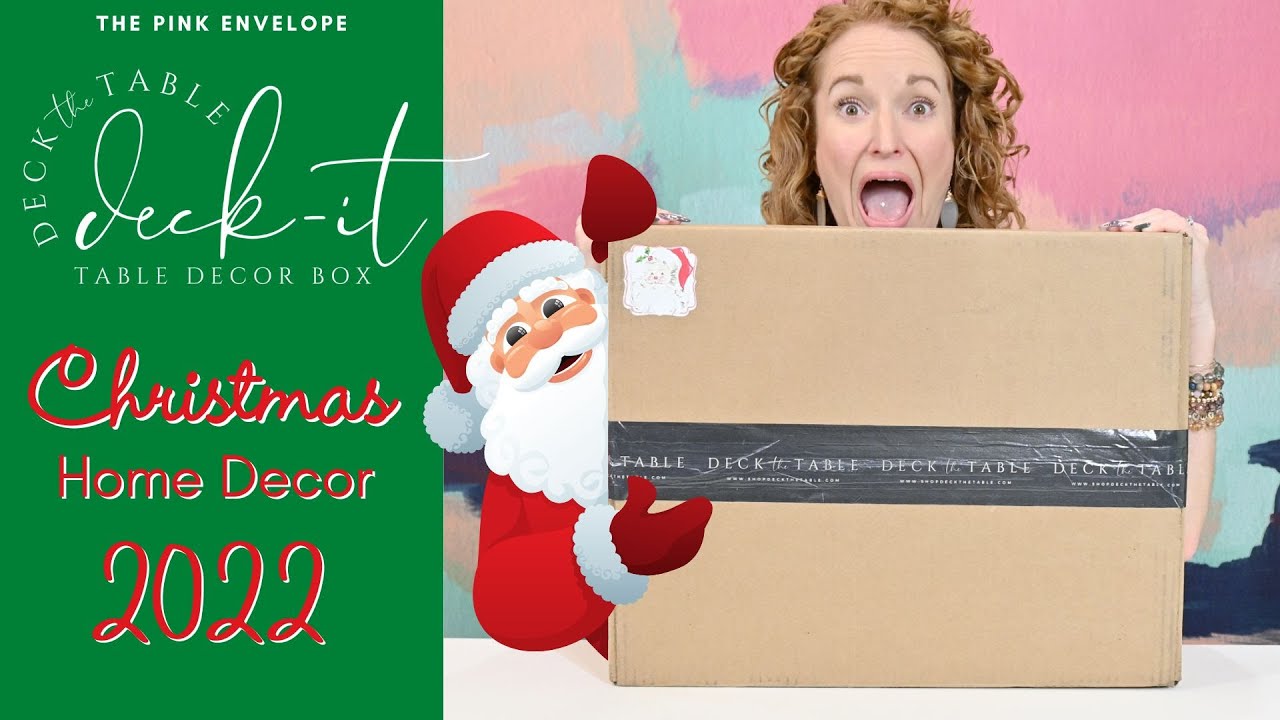 Deck the Table Christmas 2022 SPOILERS - this Tablescape Subscription Box is a New Favorite!