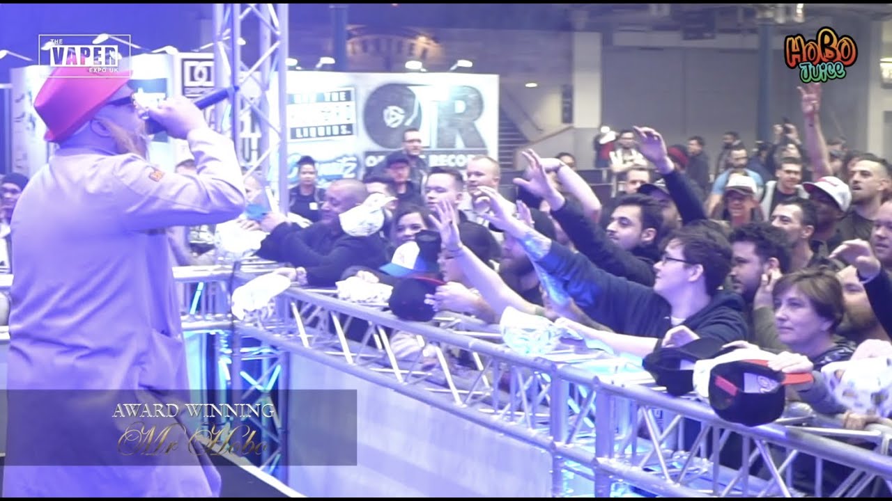 VAPER EXPO LONDON 2020 - HOBO JUICE - AWARD WINNING MR HOBO
