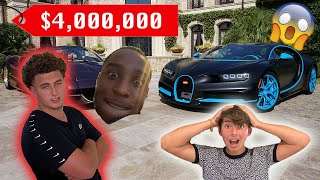Complete The Challenge..free Ride In The Bugatti Ft.richest Kid In America