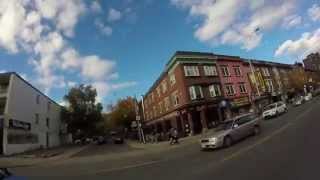 Jaywalking pedestrian nearly hits cyclist, then proceeds to call her an idiot
