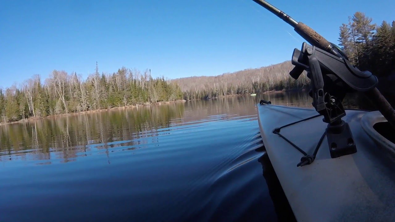 Kayak Fishing for Brook Trout in the Adirondacks YouTube