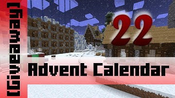 Redstone Advent Calendar [Dec. 22nd] New Redstone Creation and everyday a Giveaway