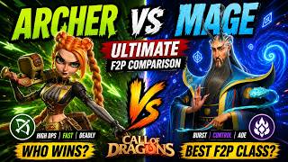 ARCHERS VS MAGES ULTIMATE F2P COMPARISON CALL OF DRAGONS screenshot 5