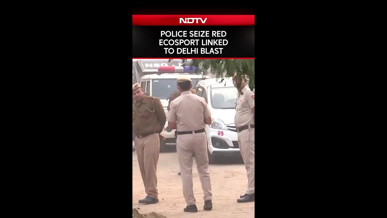 Delhi Terror Blast | Visuals From Spot Where Police Seized Red EcoSport Linked To Delhi Blast